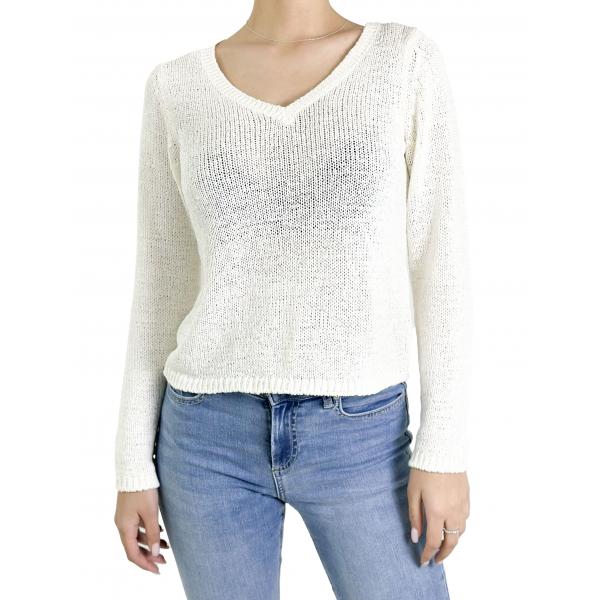 Maglia scollo a V Only 